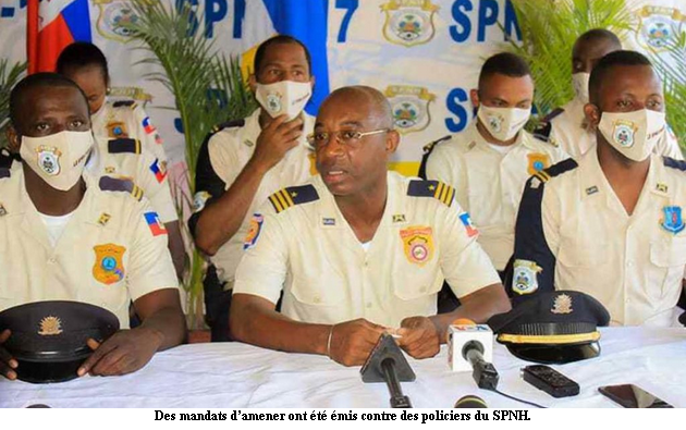 Le haut commandement de la PNH part en guerre contre des policiers